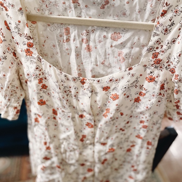 Floral Peasant Elodie blouse, sz S - Picture 2 of 6